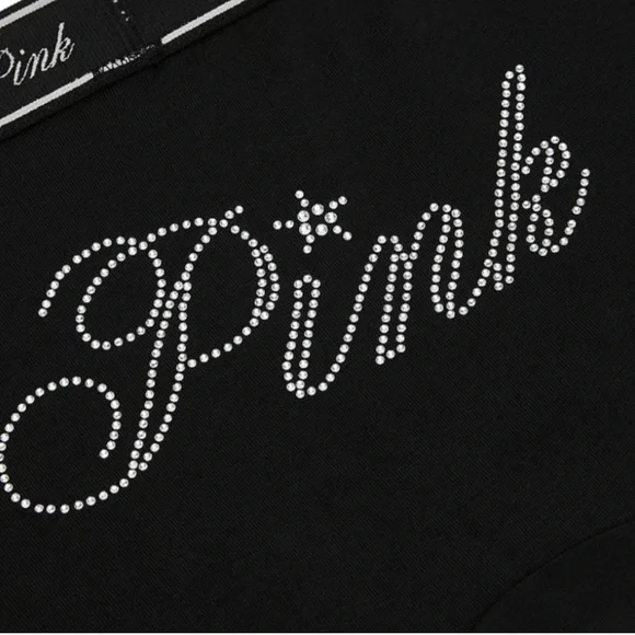 PINK VS LOGO COTTON BOYSHORT PANTY - Picture 4 of 7